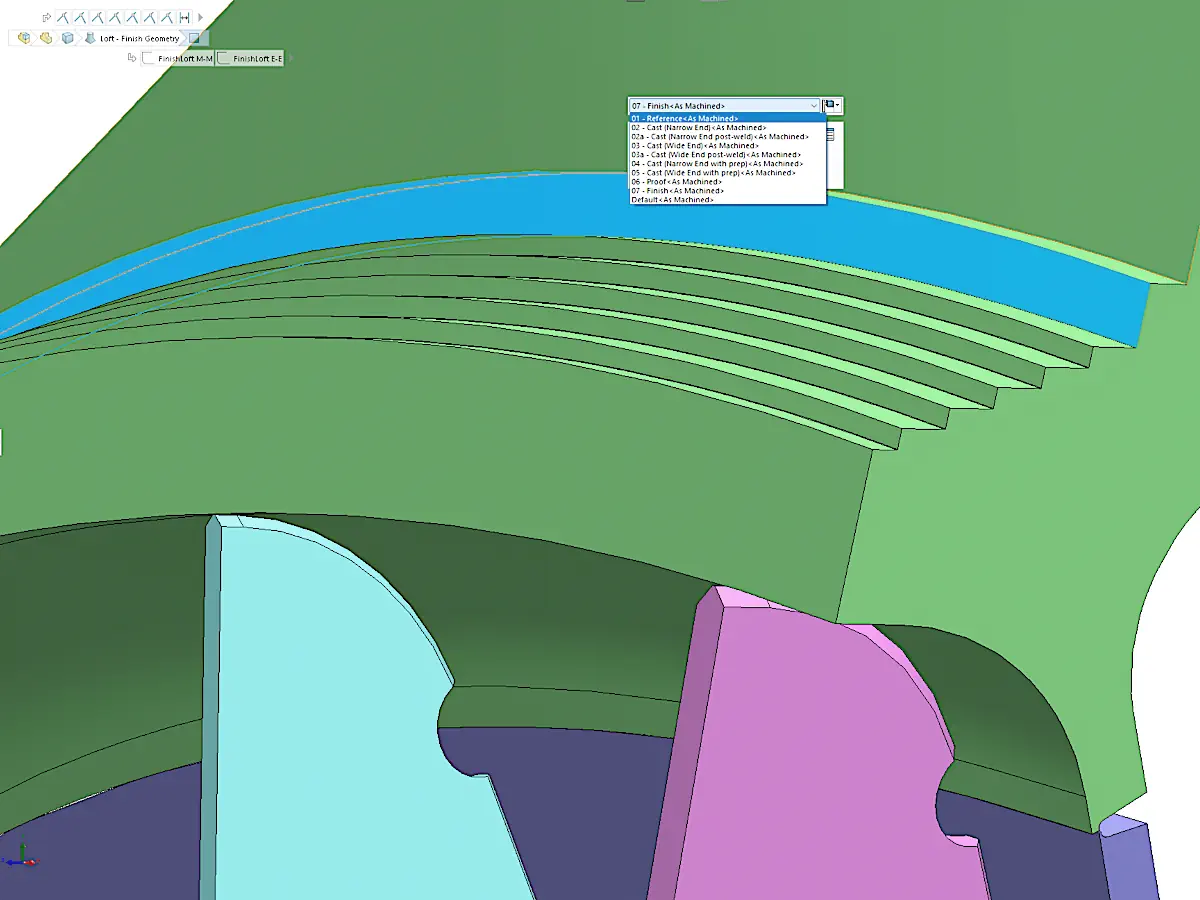 Example 3D model view from the bid-stage package