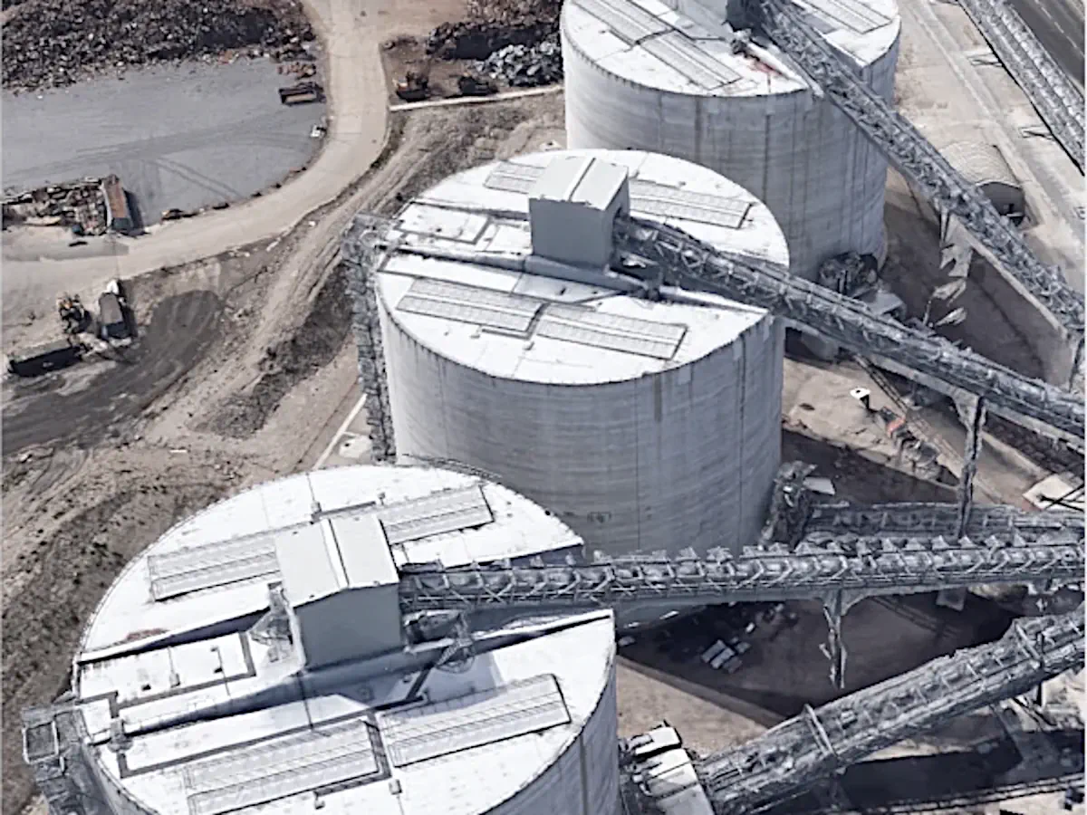 Biomass handling scheme that involved 3D model coordination and selected mechanical package delivery